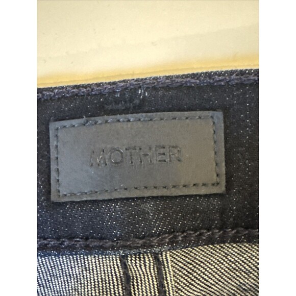 Mother Te Mid Rise Dazzler Size 29 Dark Blue Ankle Now Or Never - Picture 5 of 10